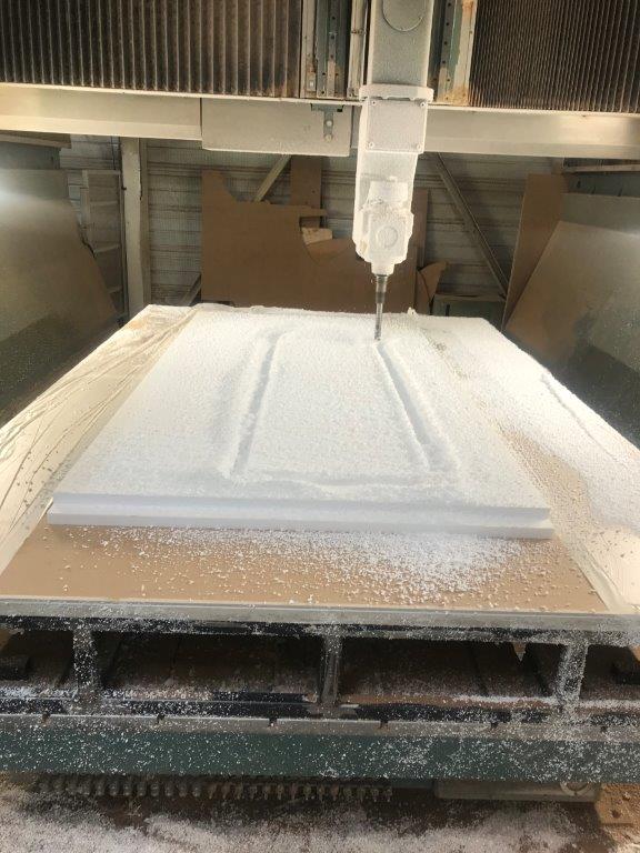 USINAGE 3D ARCHE DECO POLYSTYRENE